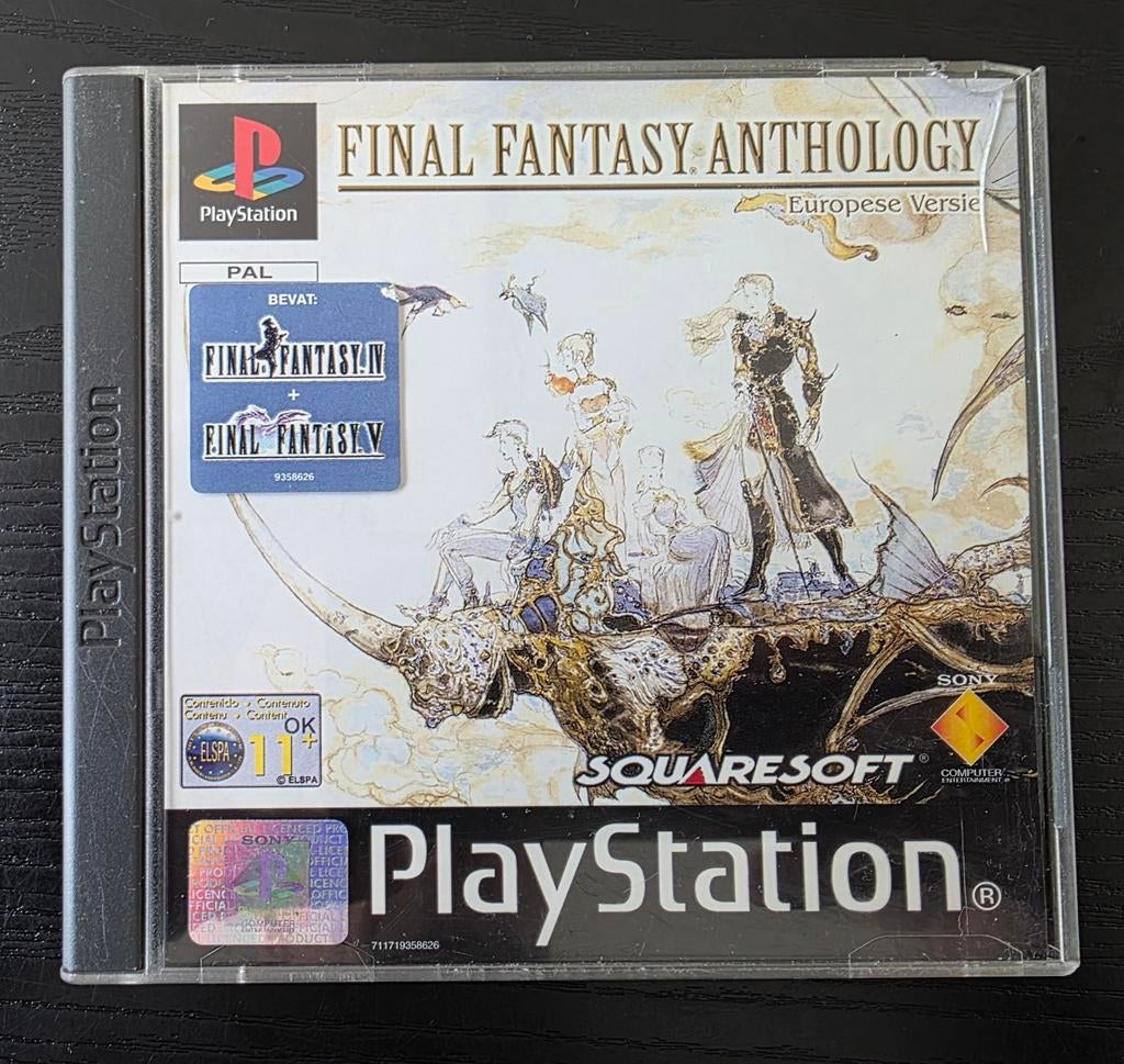 Playstation 1: Final Fantasy  Anthology, Ophalen of Verzenden, Zo goed als nieuw