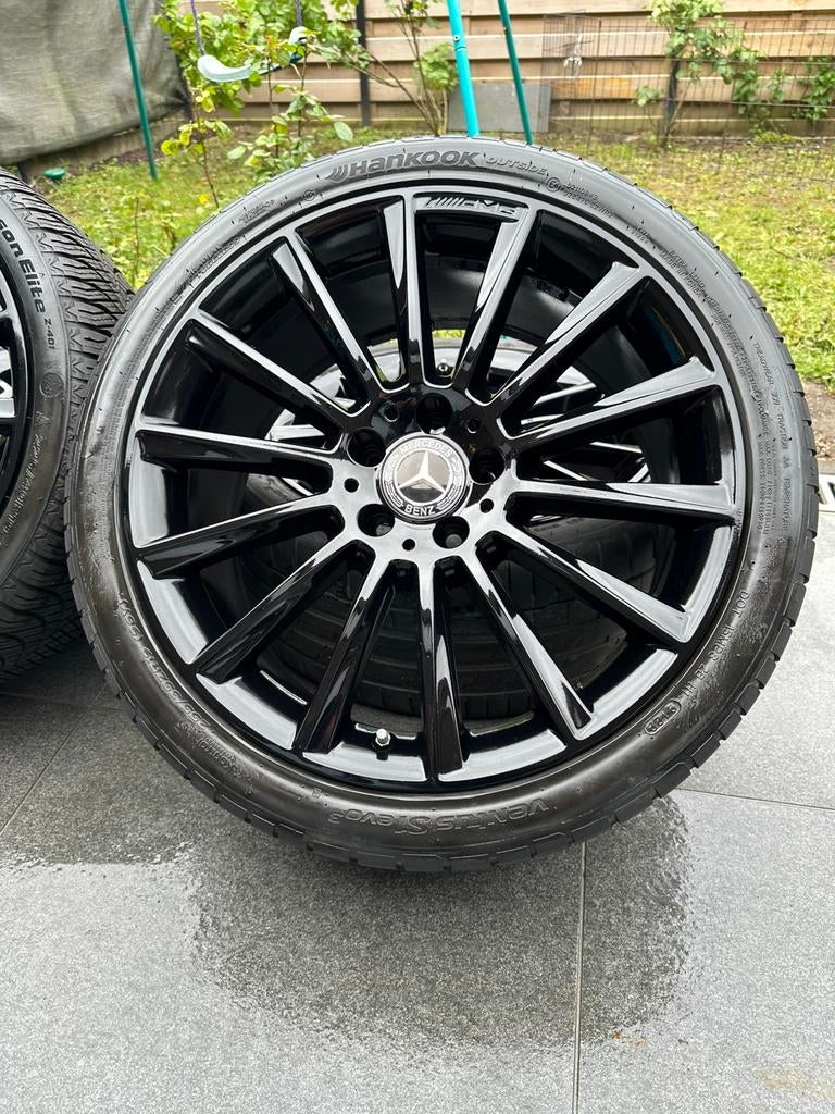 Ensemble de jantes AMG 19 pouces de largeur d'origine, Enlèvement ou Envoi, 19 pouces, Jante(s)