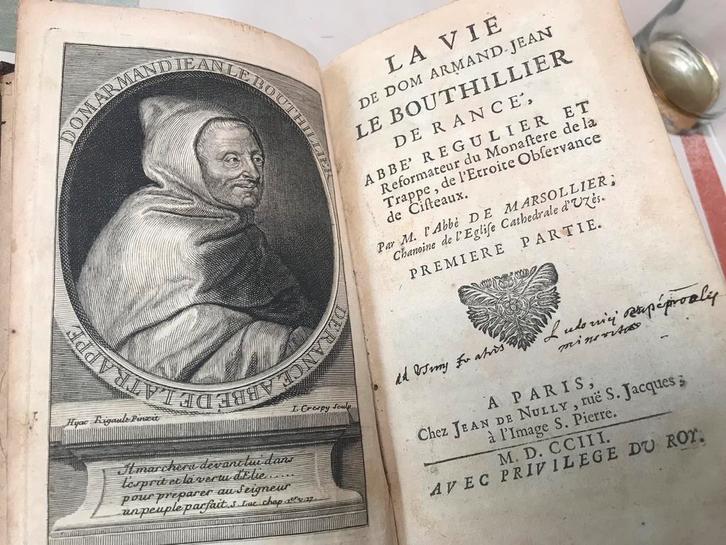 La vie de dom armand, la trappe, Antiek en Kunst, Antiek | Boeken en Manuscripten, Ophalen of Verzenden