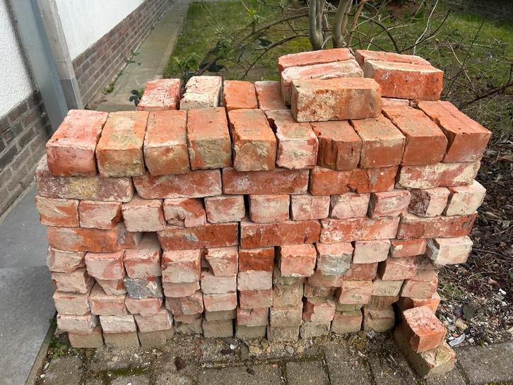Gratis bakstenen regio Lokeren, Doe-het-zelf en Bouw, Metselstenen, Gebruikt, Bakstenen, Ophalen