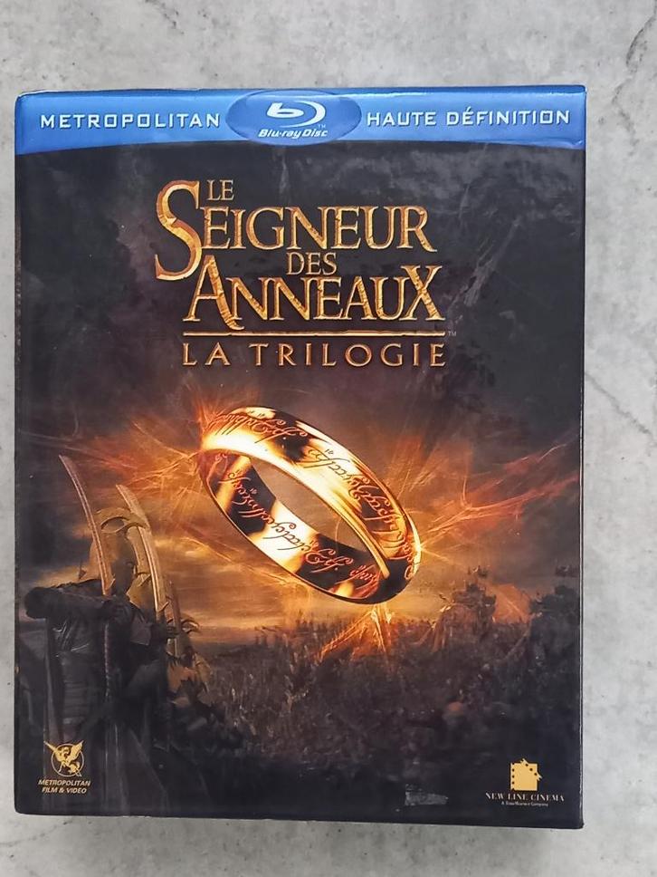 trilogie Blu-Ray Steelbook Le Seigneur Des Anneaux état neuf, Cd's en Dvd's, Blu-ray, Zo goed als nieuw, Avontuur, Boxset, Ophalen of Verzenden