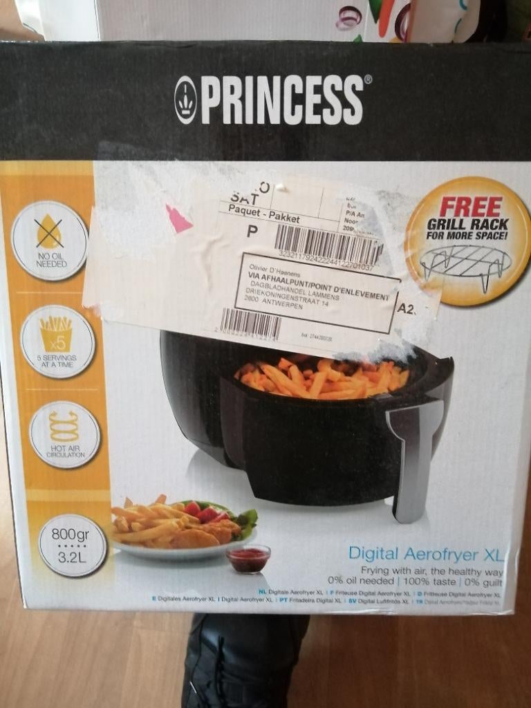 Digital Aerofryer XL, Electroménager, Friteuses à air, Enlèvement, Comme neuf, Friteuse à air
