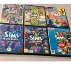 6X jeux PC Games Les Sims 2 et 3 + extension lot de game, Consoles de jeu & Jeux vidéo, Enlèvement ou Envoi, Comme neuf, Simulation