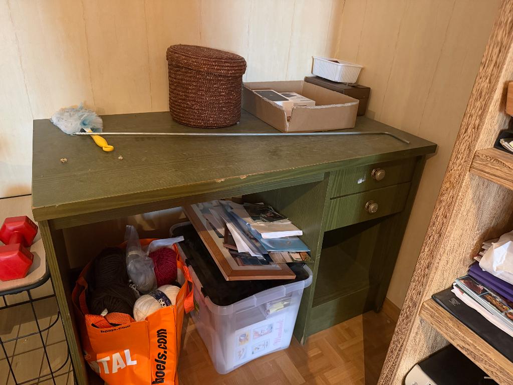 Gratis bureau met boekenkast, Huis en Inrichting, Ophalen, Gebruikt