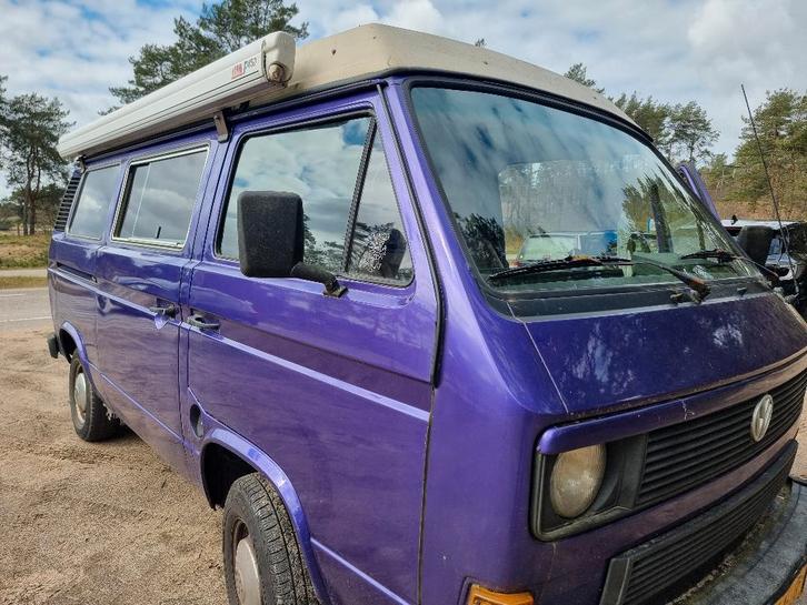 Volkswagen t3 westfalia hefdak bus camper, Caravans en Kamperen, Mobilhomes, Particulier, tot en met 4, Volkswagen, Hefdak, Ophalen