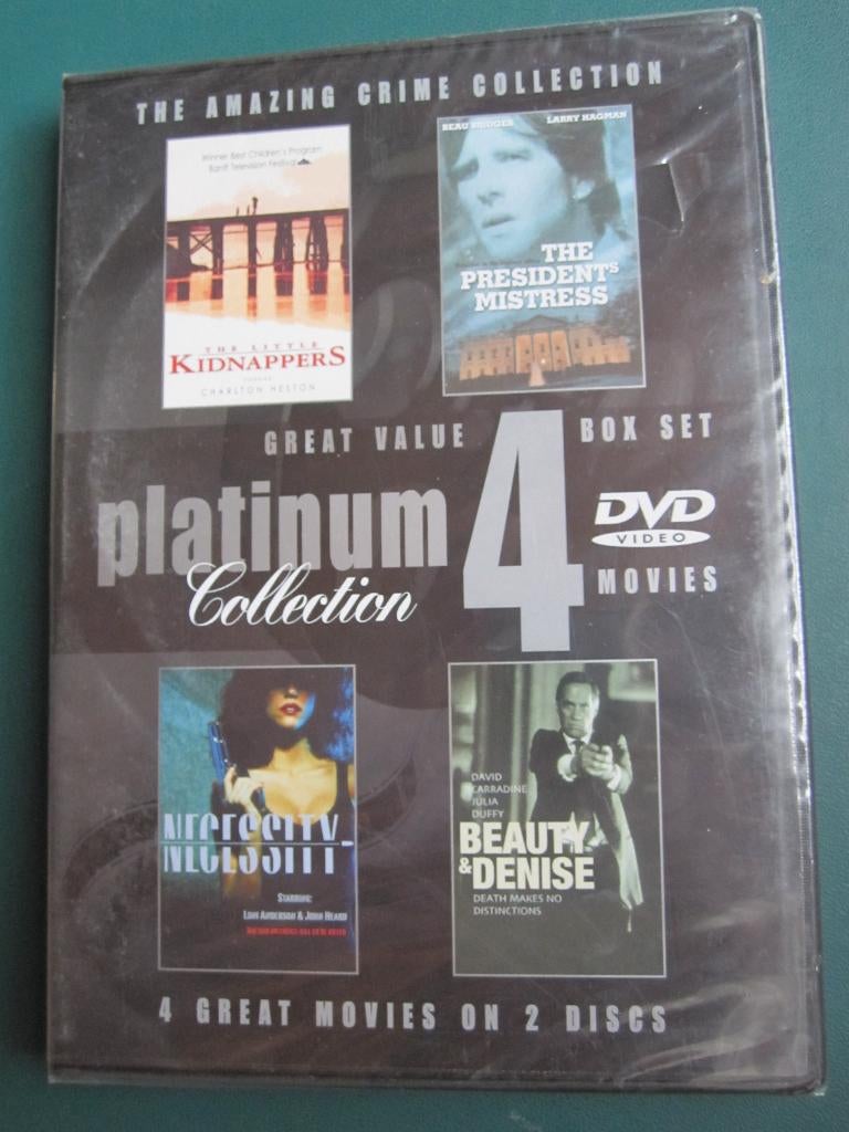 4 Movies Platinum Collection - Hollywood Stars (4 films op 2, Boxset, Drama, Ophalen of Verzenden, Nieuw in verpakking