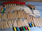 Houten treinsetje met sporen, treinen en toebehoren, Kinderen en Baby's, Ophalen