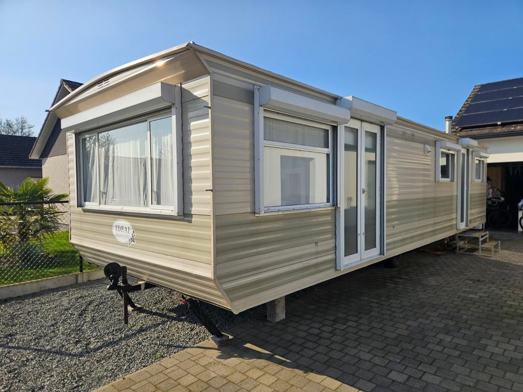 Stacaravan 3 slaapkamers – ideale tijdelijke woonruimte, Caravans en Kamperen, Stacaravans, Ophalen