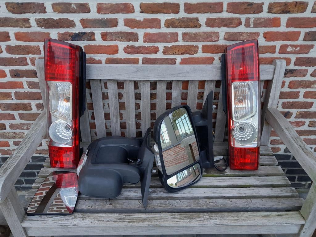 Lot achterlichten/spiegels Peugeot, Citroën, Fiat, Ophalen, Citroën