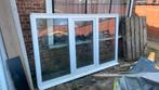 Te koop 3 delig raam+dubbele beglazing, Doe-het-zelf en Bouw, Ophalen, Kunststof, Raamkozijn, Zo goed als nieuw
