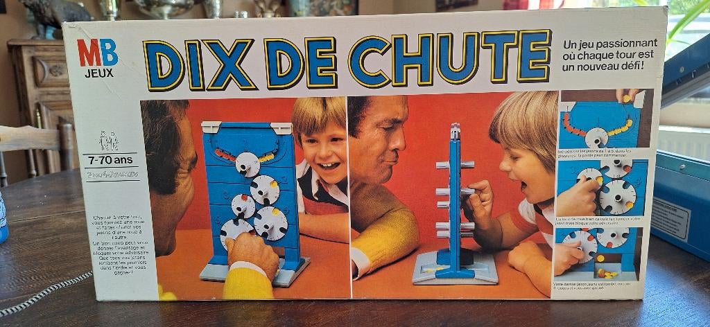 DIX DE CHUTE MB, Hobby en Vrije tijd, Gezelschapsspellen | Overige, Een of twee spelers, Verzenden, Zo goed als nieuw, MB