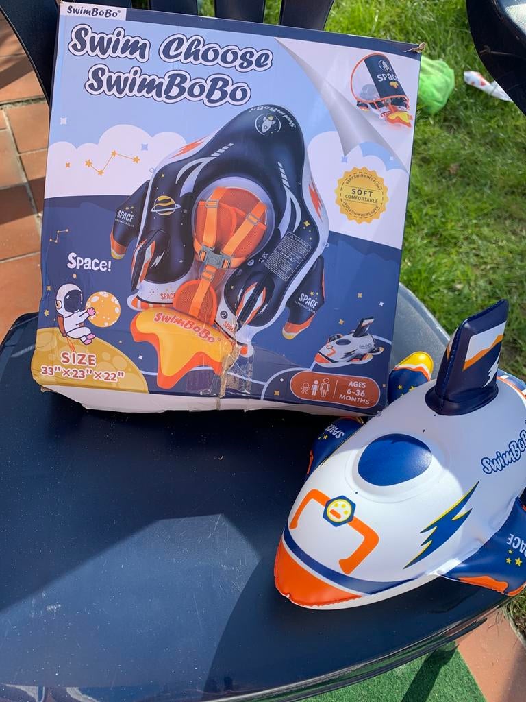 Zwemband 0-36 maanden/ raket, Ophalen