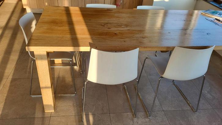 Arper Catifa 46 - 5 stoelen, Huis en Inrichting, Tafels | Statafels, Gebruikt, Ophalen