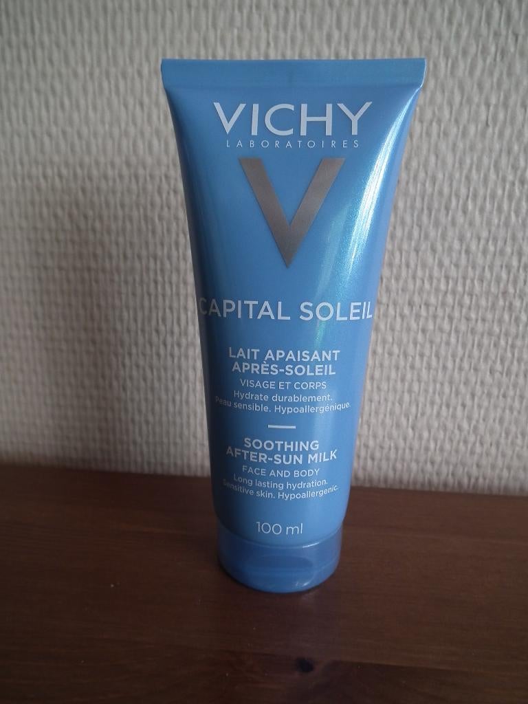 Lait apaisant après-soleil visage & corps (Vichy) 100 ml, Envoi, Neuf, Tout le visage, Autres types