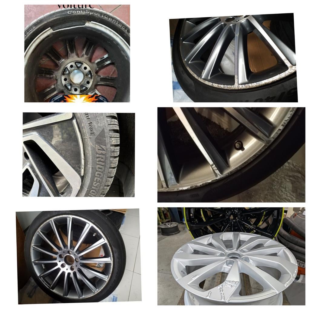 Réparation jante fissuré griffer voiler, Enlèvement ou Envoi