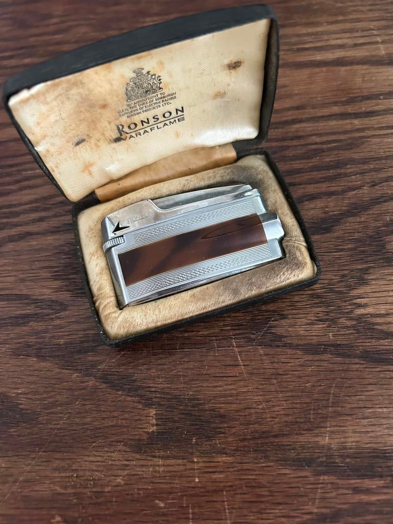 Briquet Ronson Varaflame, Collections, Articles de fumeurs, Briquets & Boîtes d'allumettes, Enlèvement, Briquet