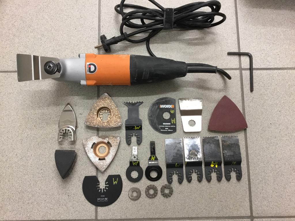 Worx multie tool, Bricolage & Construction, Outillage | Scies mécaniques, Enlèvement ou Envoi, Comme neuf