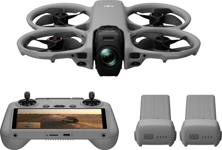 DJI Avata 360 Fly More Combo (DJI RC 2), Audio, Tv en Foto, Drones, Nieuw, Racedrone, Topkwaliteit, DJI, 250 tot 900 gram, 15 tot 30 minuten