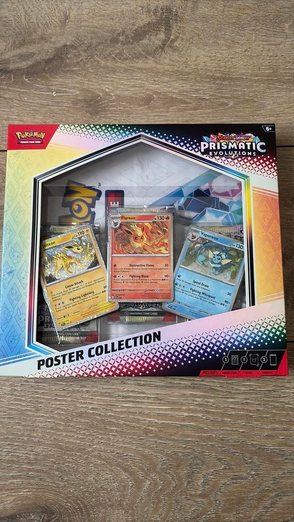 Pokemon Prismatic poster collection sealed, Ophalen, Zo goed als nieuw