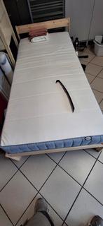 lit, Neuf, 90 cm, Beige, Une personne