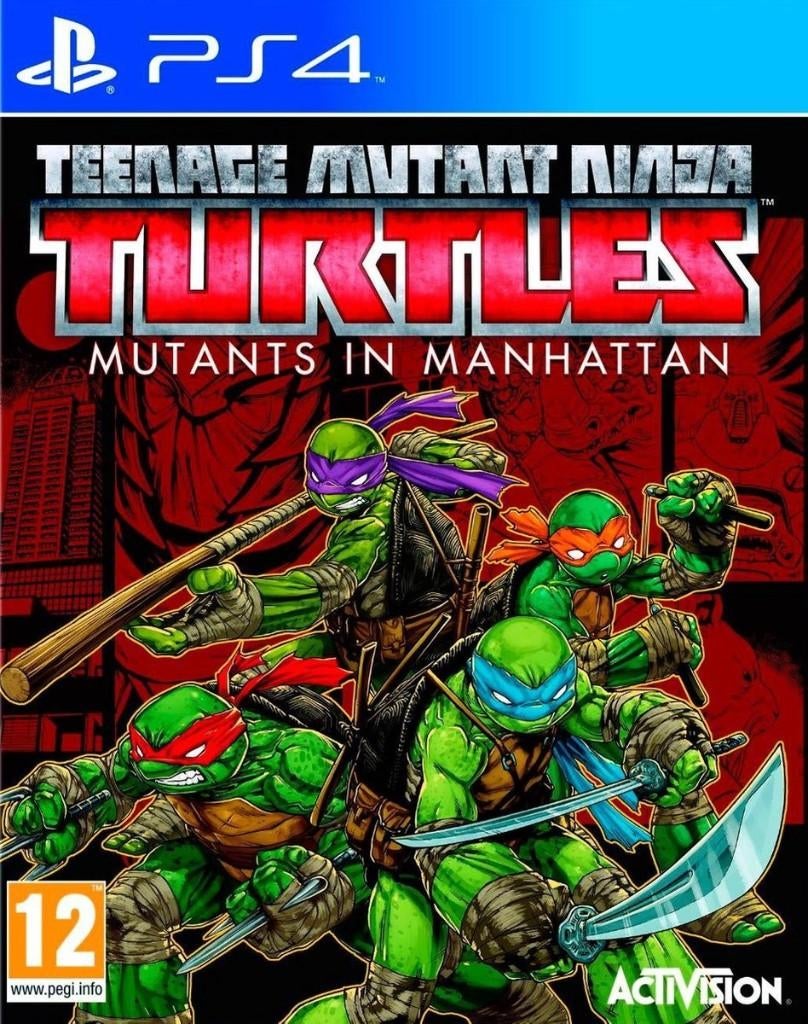 Teenage Mutant Ninja Turtles Mutants in Manhattan, Games en Spelcomputers, Games | Sony PlayStation 4, Overige genres, 1 speler