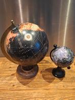 2 decoratieve wereldbollen, Ophalen of Verzenden