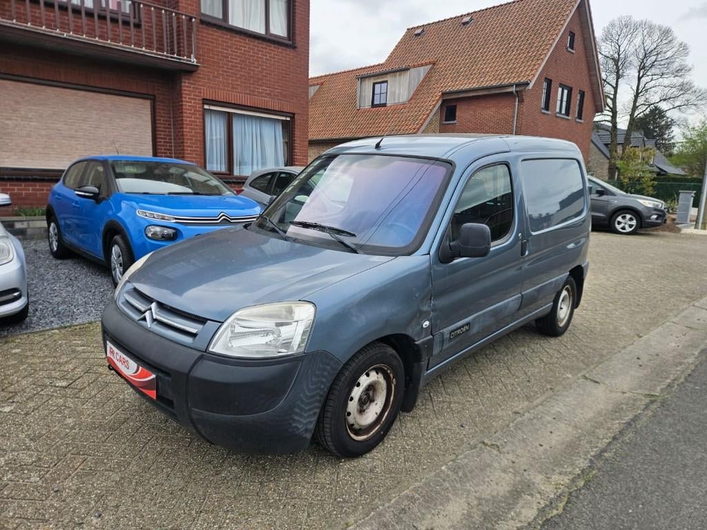 Citroën Berlingo/1,6 HDi/55 kW/2008/155 dkm, Autos, Argent ou Gris, 4 portes, Entreprise, 2 places