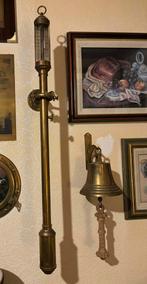 Antieke messing scheepsbarometer, Antiek en Kunst, Ophalen