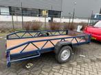 Aanhanger 3 x 1,30 metalen laadvloer torsie as, Ophalen, Gebruikt