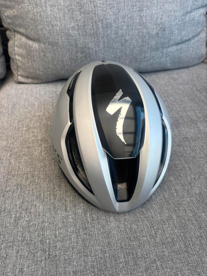 S-Works Evade Small helm black/silver 5x gedragen, Fietsen en Brommers, Fietsaccessoires | Fietshelmen, Zo goed als nieuw, S, Ophalen