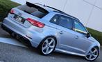 *** Audi RS3 - Pano - Intérieur RS - Caméra - Garantie ***, Cuir, Achat, Carnet d'entretien, Noir