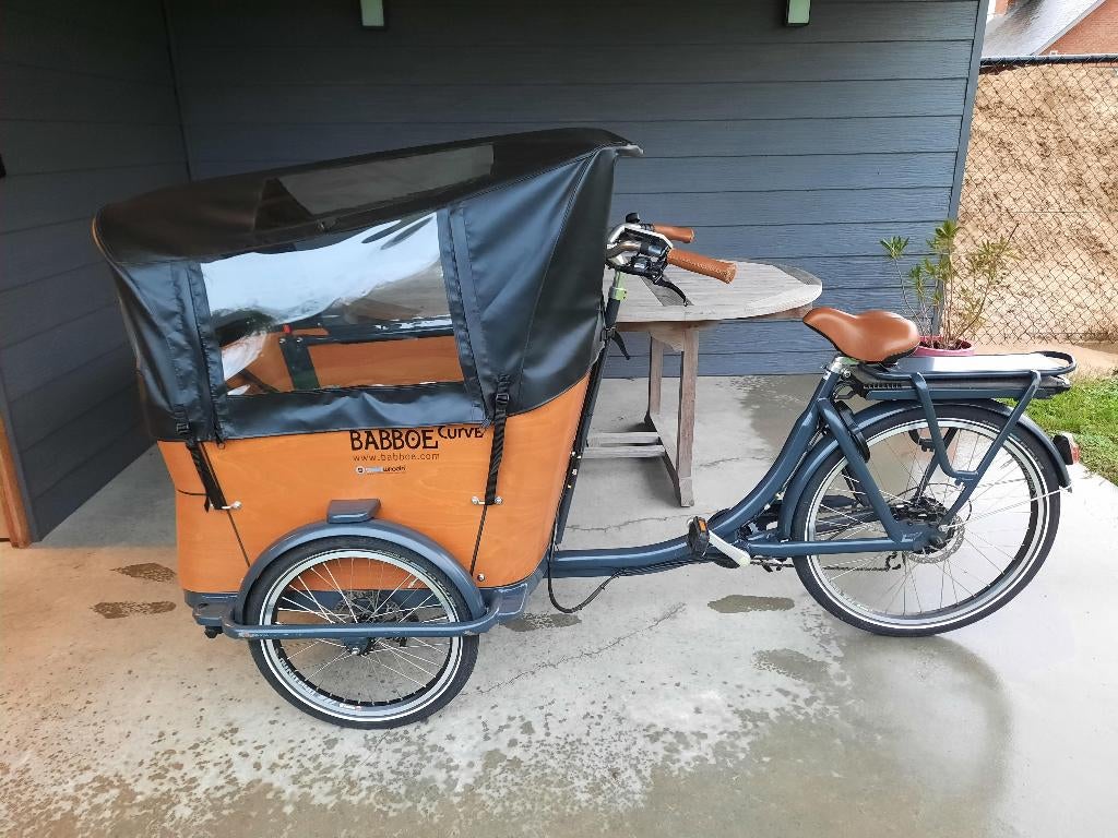 Babboe Curve-E bakfiets, Autres marques, Enlèvement, Utilisé, 4 enfants ou plus