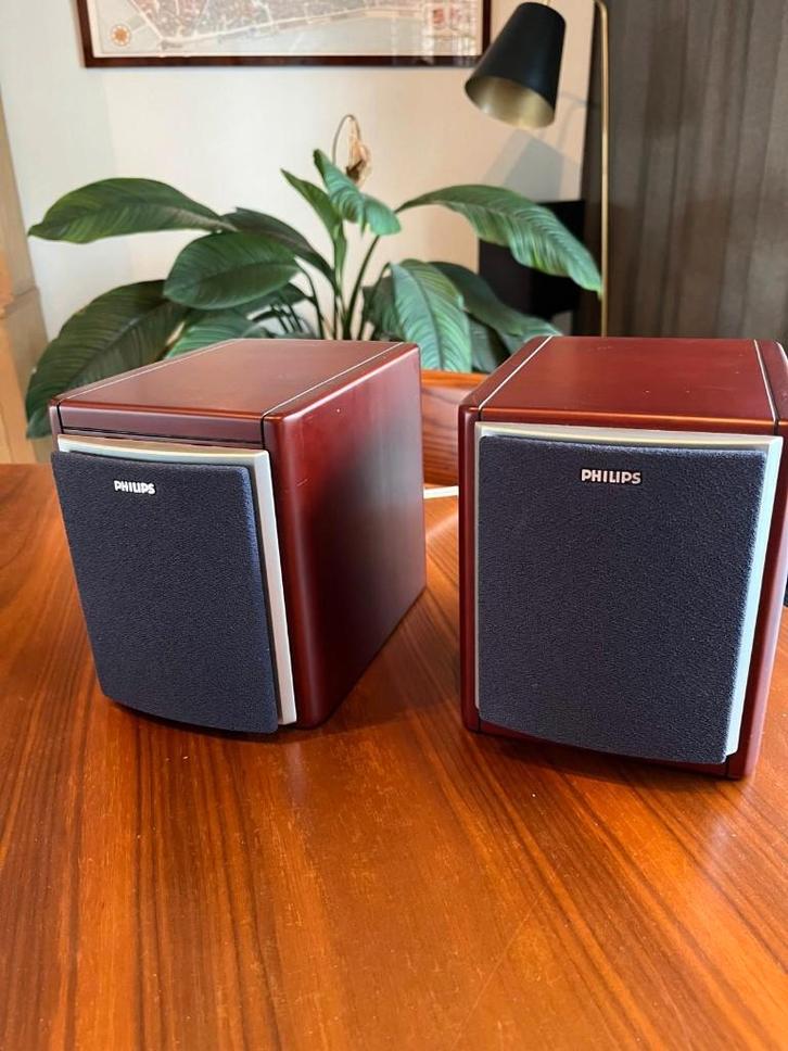 2 Luidsprekers Philips FB 175 PH, TV, Hi-fi & Vidéo, Enceintes, Philips, Enlèvement ou Envoi