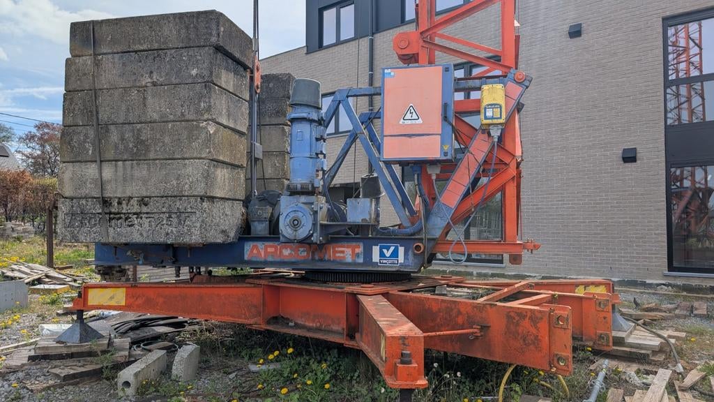 Grue Arcomet T25A Radiocommandé, Enlèvement, Utilisé, Ascenseur de chantier
