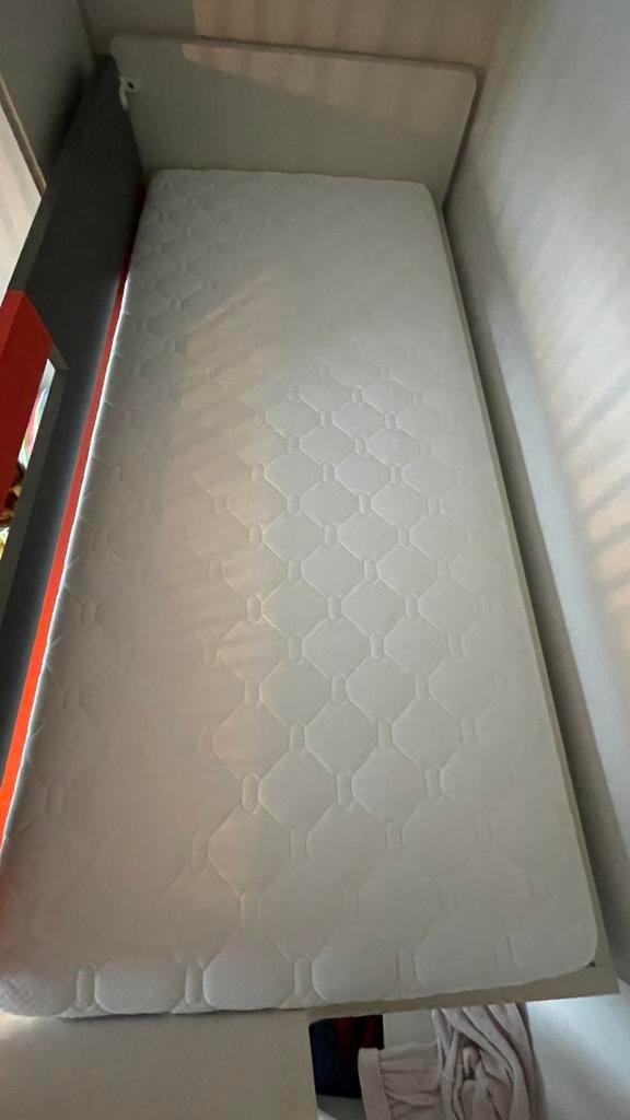 Matras (90x200x23 cm), Huis en Inrichting, Slaapkamer | Boxsprings, Ophalen, 90 cm, Eenpersoons, Wit