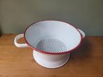 Ancienne grande passoire émaillée, Enlèvement ou Envoi