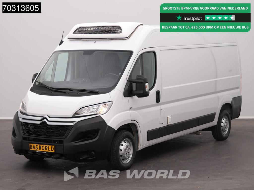 Citroën Jumper 120pk Koelwagen L3H2 Thermo King 230v Stekke, Stof, Gebruikt, Euro 6, 4 cilinders