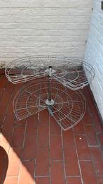 Dubbel tourniquet hoekmeubilair met een diameter van 80 cm, Ophalen, Zo goed als nieuw