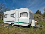Gratis 1995 Oud Caravan, Caravans en Kamperen, Caravans, Overige merken, Standaardzit, Koelkast, Tot en met 2