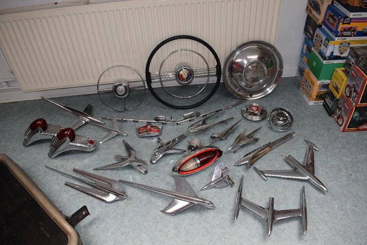 Auto onderdelen 1950 oldtimer jaren 50, Antiek en Kunst, Curiosa en Brocante, Ophalen of Verzenden