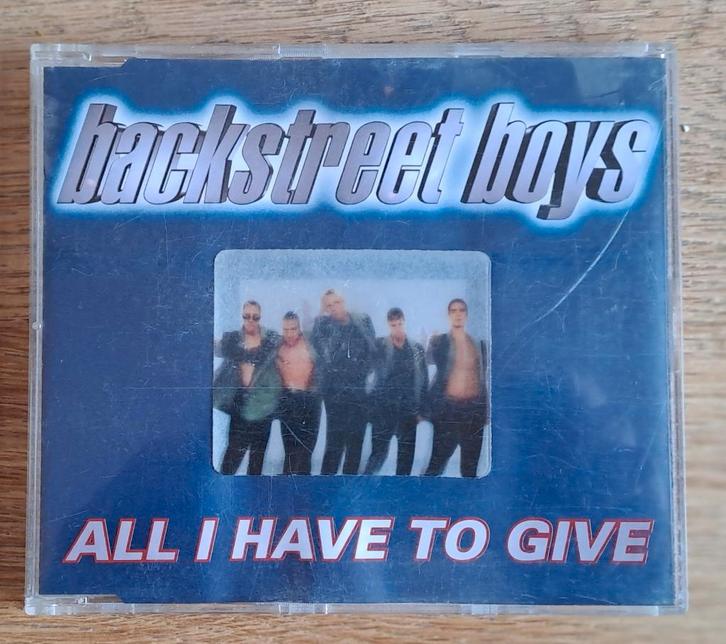 Backstreet Boys - All I Have To Give, Cd's en Dvd's, Cd Singles, Gebruikt, Pop, 1 single, Maxi-single, Ophalen of Verzenden
