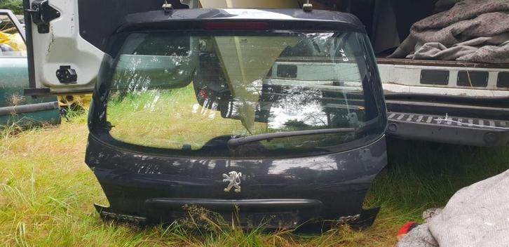 PEUGEOT 206 HB ACHTERKLEP KLEURCODE EXL, Auto-onderdelen, Carrosserie, Achterklep, Achter, Gebruikt, Ophalen of Verzenden