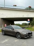 BMW 640D Gran Coupe Bronz Mat 313pk + overname mogelijk, Auto's, BMW, Automaat, Achterwielaandrijving, Zwart, Bruin