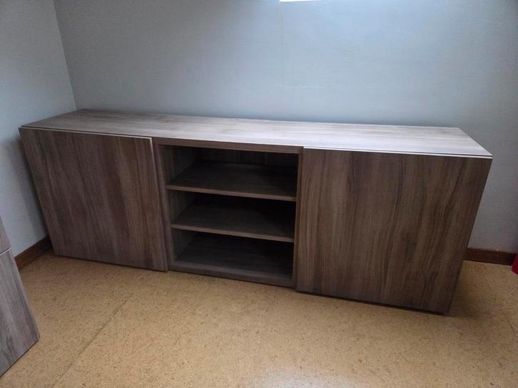 5 delig salon/kasten ikea, Maison & Meubles, Armoires | Mobilier de télévision, Utilisé, Enlèvement