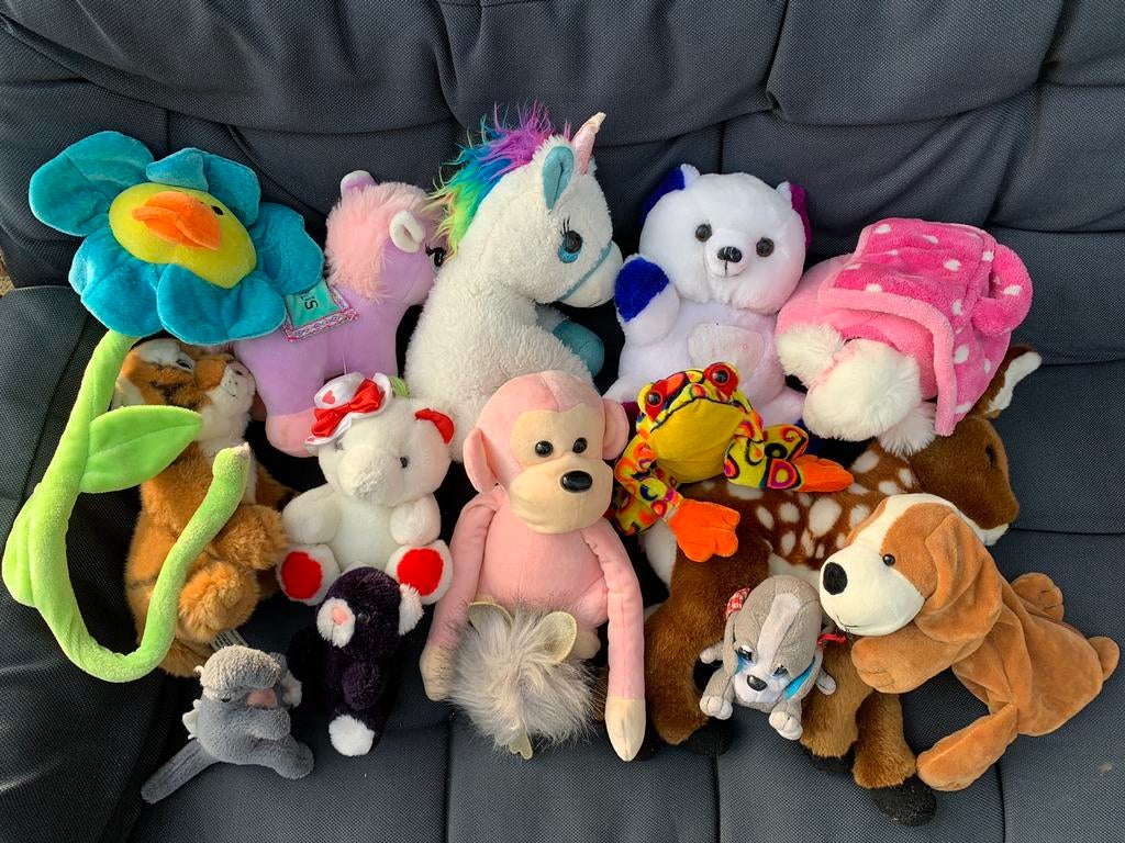 Lot de peluches, Enfants & Bébés, Enlèvement ou Envoi, Utilisé, Autres types