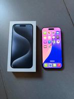 Iphone 15 pro 128g bleu avec garantie 06/2026 Complet, Enlèvement, Comme neuf, Bleu, IPhone 15