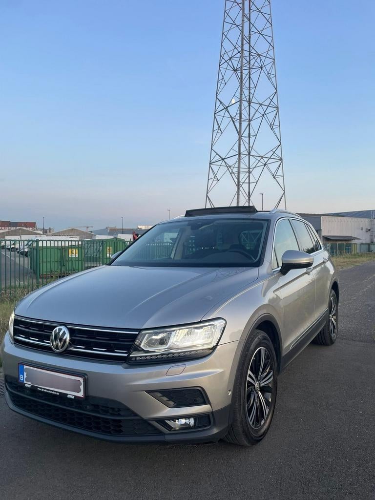 Vw Tiguan 2.0 TDI Highline DSG***PANO***, Automaat, Zwart, Alcantara, Diesel
