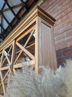 Teak buffetkast/vitrinekast art:93/26, Huis en Inrichting, Ophalen, 200 cm of meer, Indo., 200 cm of meer