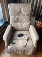 Electrische lederen relaxzetel in perfecte staat, Ophalen, Zo goed als nieuw