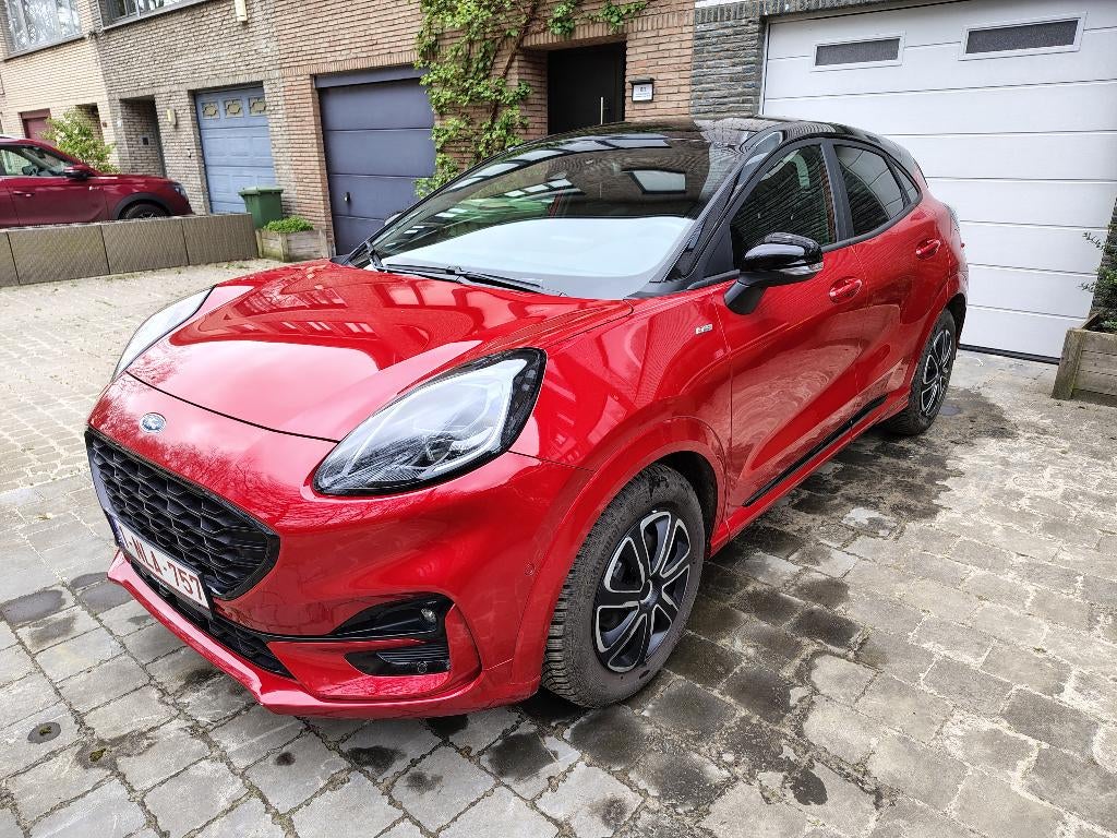Ford Puma 1.0 ST-Line mHEV 125pk, Auto's, Ford, Puma, Leder en Stof, Handgeschakeld, 5 deurs